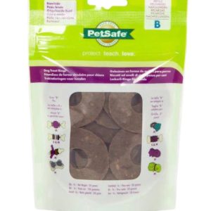 PetSafe BusyBuddy Rawhide Treat Ring Refills, Size B - 729849165908