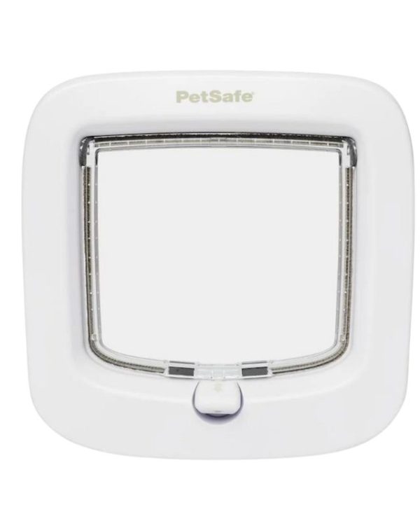 PetSafe Manual-Locking Cat Flap White - 729849167322 (2)