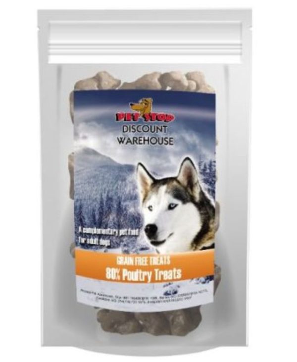 Petstop Grain Free Treats - Chicken 100G - 2100489020976