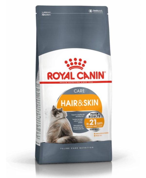 Royal Canin Hair Skin Care Adult Dry Cat Food - 4kg- 3182550721745