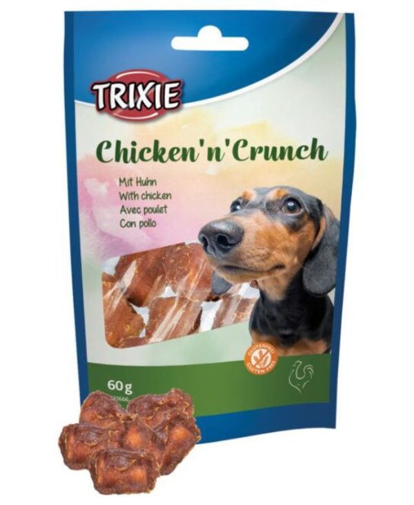 Trixie Chicken'n'Crunch Dog Treat - 60g - 4011905316666