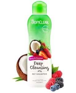 TropiClean Dog and Cat Shampoo Berry & Coconut 592ML - 645095202153