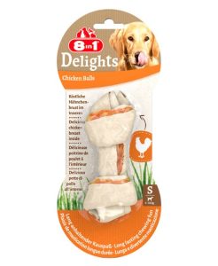 8in1 Delights Small Chewy Chicken Flavoured Bone - 4048422102403