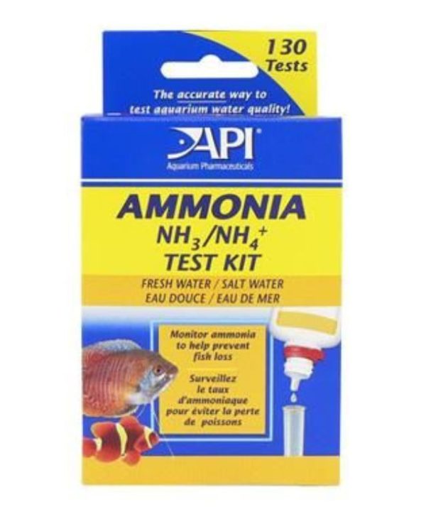 API Ammonia Liquid Test Kit FW_SW -130 Tests - 317163000861