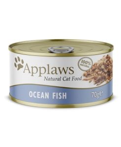 APPLAWS OCEAN FISH CAT FOOD TIN - 70G - 5060122490047