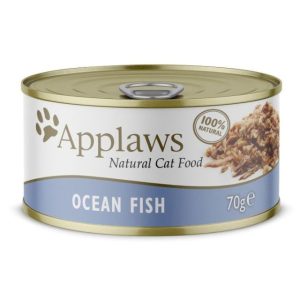 APPLAWS OCEAN FISH CAT FOOD TIN - 70G - 5060122490047