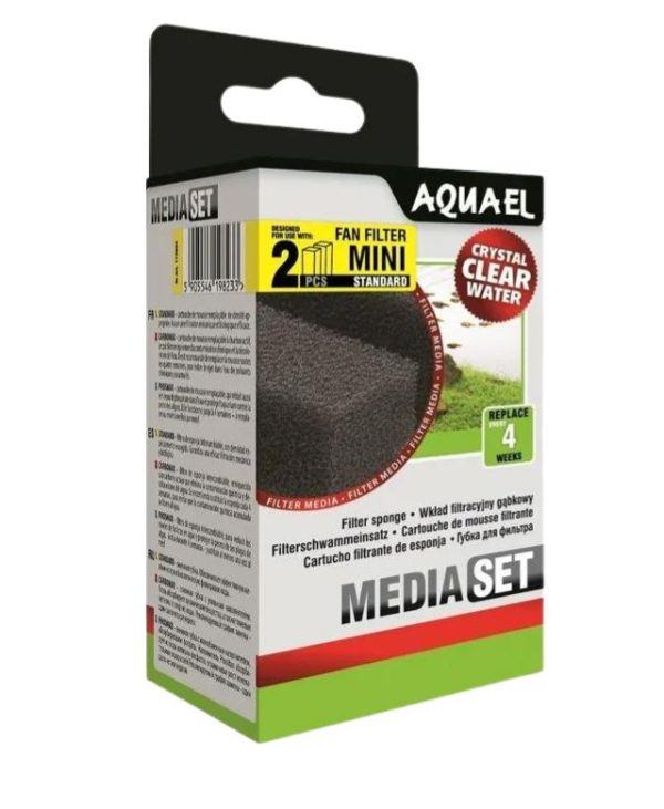 AQUAEL Fan Filter Mini Media Set - 2pcs - 5905546198233