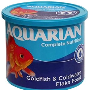 AQUARIAN Complete Nutrition Goldfish Food Flakes 200g - 5010394996709