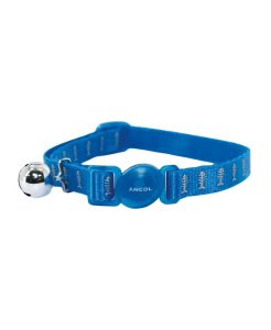 Ancol Reflective Fish Blue Cat Collar 20-30cm- 5016646672278