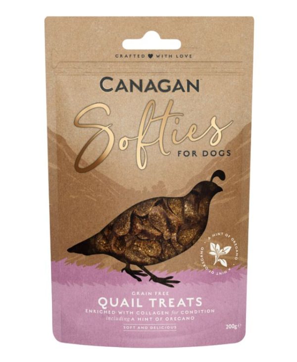 CANAGAN DOG SOFTIES QUAIL Treats 200G