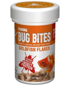 Fluval Bug Bites Goldfish Flakes Fish Food 18g- 015561173384