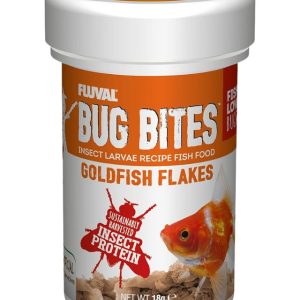 Fluval Bug Bites Goldfish Flakes Fish Food 18g- 015561173384