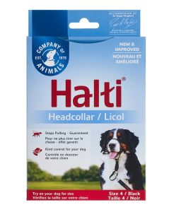 Halti Dog Headcollar Black Size 4 - 886284114202