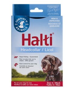 Halti Dog Headcollar Black Size 5 - 886284115209