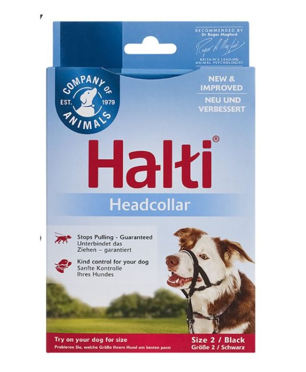 Halti Headcollar Black Size 2 - 886284112208