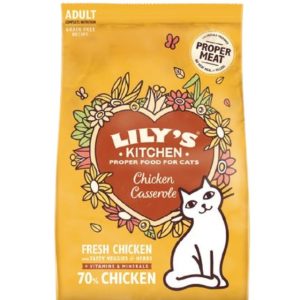 Lily's Kitchen Chicken Casserole Adult Cats Dry Food - 800g - 5060184243384