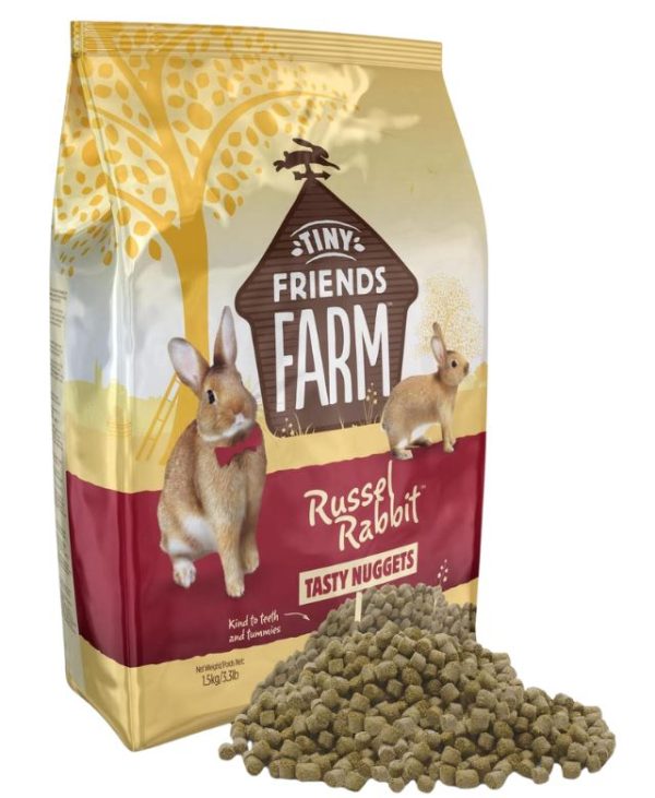 Tiny Friends Farm Russel Rabbit Tasty Nuggets 2kg