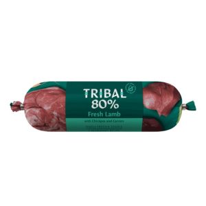 Tribal Lamb Sausage Dog Wet Food 300G - 5060372412738