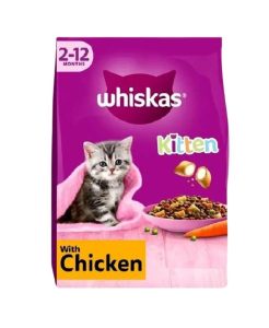 Whiskas 2 - 12 Months Kitten Complete Dry Cat Food Chicken 300g - 5900951305504