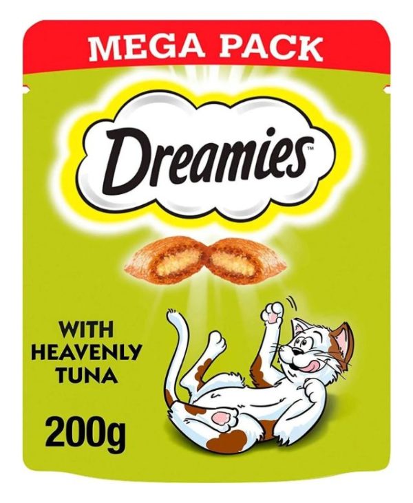 Whiskas Dreamies Tuna Cat Crunchy Treats - 200g - 4008429114144