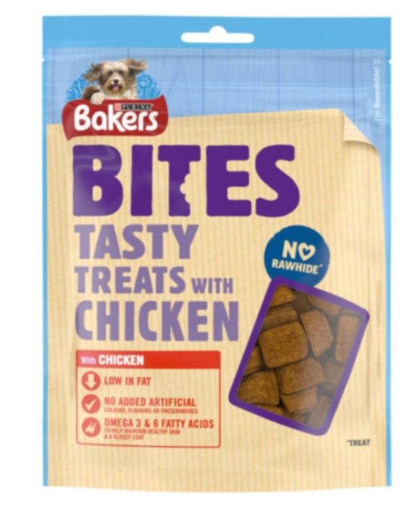 BAKERS Bites with Chicken Dog Treats - 130g - 8445290772572