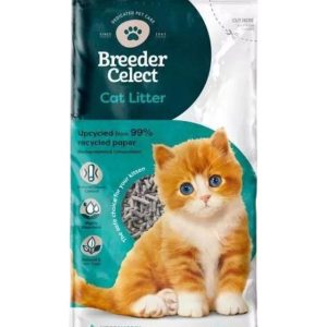 Breeder Celect Recycled Paper Cat Litter - 30L - 5060223390024