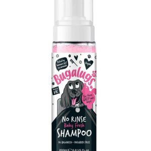 Bugalugs No Rinse Baby Fresh Dog Shampoo -200ml - 5056176299378