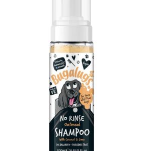 Bugalugs No Rinse Oatmeal Dog Shampoo with Coconut & Lime - 200ml - 5056176299408