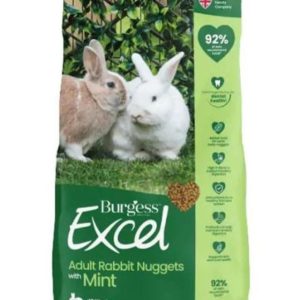 Burgess Excel Adult Rabbit Mint - 3Kg - 5023861001592