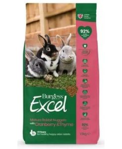 Burgess Excel Mature Rabbit - 1.5KG - 5023861001646