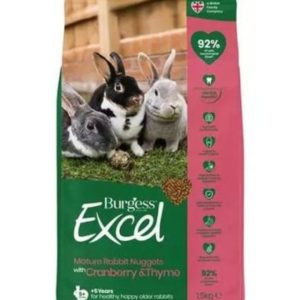 Burgess Excel Mature Rabbit - 1.5KG - 5023861001646