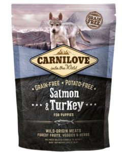 Carnilove Salmon & Turkey Dry Food Puppy 1.5 kg - 8595602508839