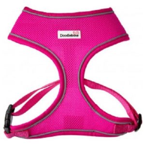 Doodlebone Airmesh Harness Neon Pink Xl - 0784927265536