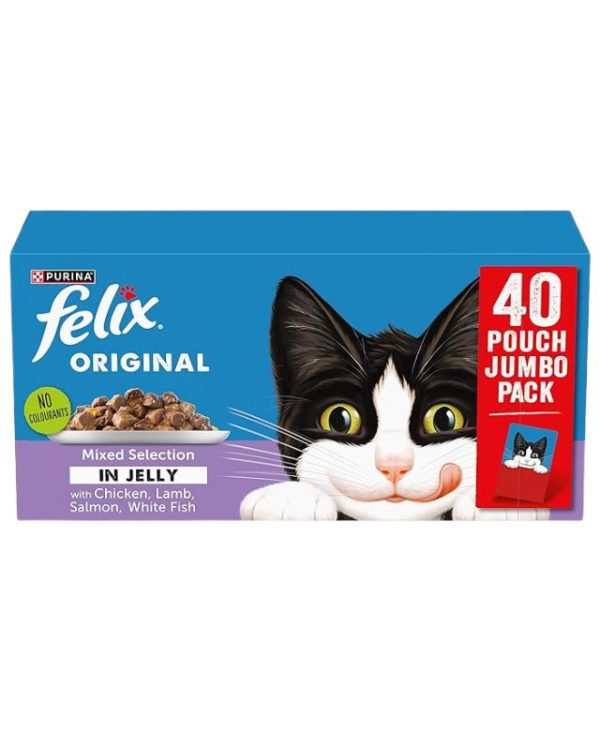 Felix Original Mixed Selection In Jelly 40X85g- 8445291027435