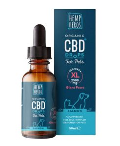 Hemp Heros Organic CBD+ for pets 2500mg XL - 5392000177994