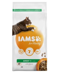 IAMS Vitality Salmon Adult 1+ Dry Cat Food – 2kg - 8710255150222