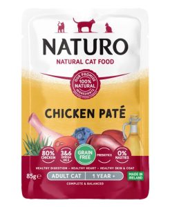 Naturo Cat Chicken Paté Pouch - 85g