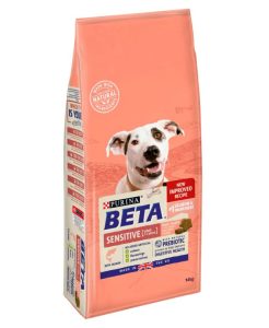 PURINA BETA Adult Sensitive Dry Dog Food with Salmon 14kg - 7613034460394