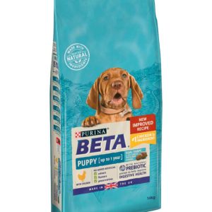 PURINA BETA Puppy Dry Dog Food with Chicken 14kg - 7613034460530