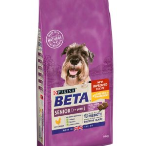 PURINA BETA Senior Dry Dog Food with Chicken 14kg- 7613034460462