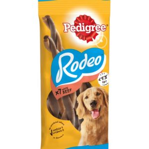 Pedigree Rodeo Dog Treats with Beef 123g - 5010394003858