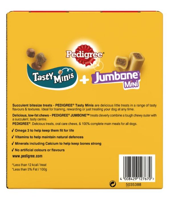 Pedigree Tasty Minis & Jumbone Adult Small Dog Treats Mega Box 740g - 4008429127670 (2)