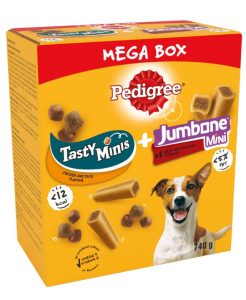 Pedigree Tasty Minis & Jumbone Adult Small Dog Treats Mega Box 740g - 4008429127670