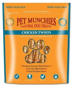 Pet Munchies Chicken Twists 290g Value Bag - 5060183831780