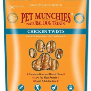 Pet Munchies Chicken Twists 290g Value Bag - 5060183831780