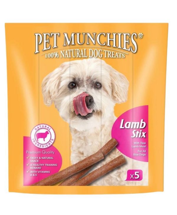 Pet Munchies Lamb Stix 50g - 5060183831162