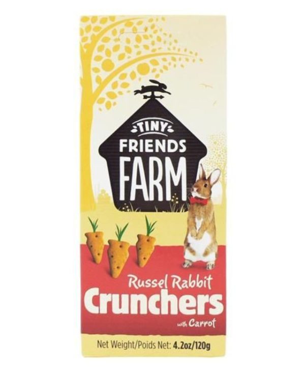 Tiny Friends Farm Russel Rabbit Crunchers - 120g - 730582205455