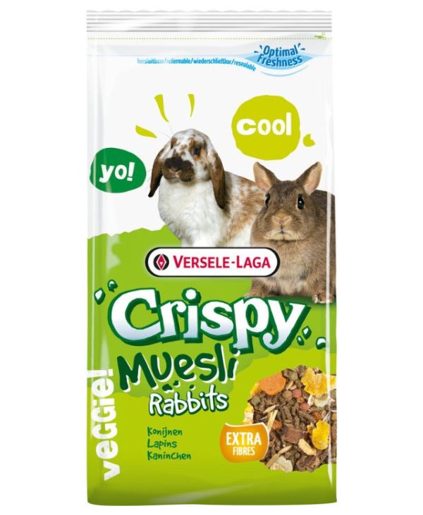 Versele Laga Crispy Muesli Rabbits - 1kg - 5410340617014