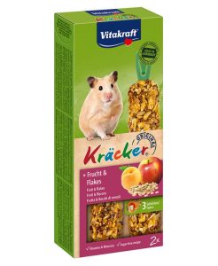 Vitakraft Hamster Kracker Fruits & Flakes - 2pc - 4008239251541