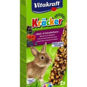 Vitakraft Rabbit Cracker - Wild Berries & Elderberry - 112g - 4008239250049